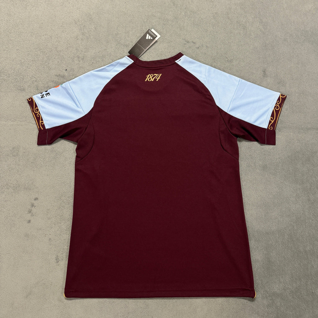 Maillot Domicile Aston Villa 25-26 | Premier League Zone Jerseys MTL