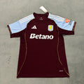 Maillot Domicile Aston Villa 25-26 | Premier League Zone Jerseys MTL