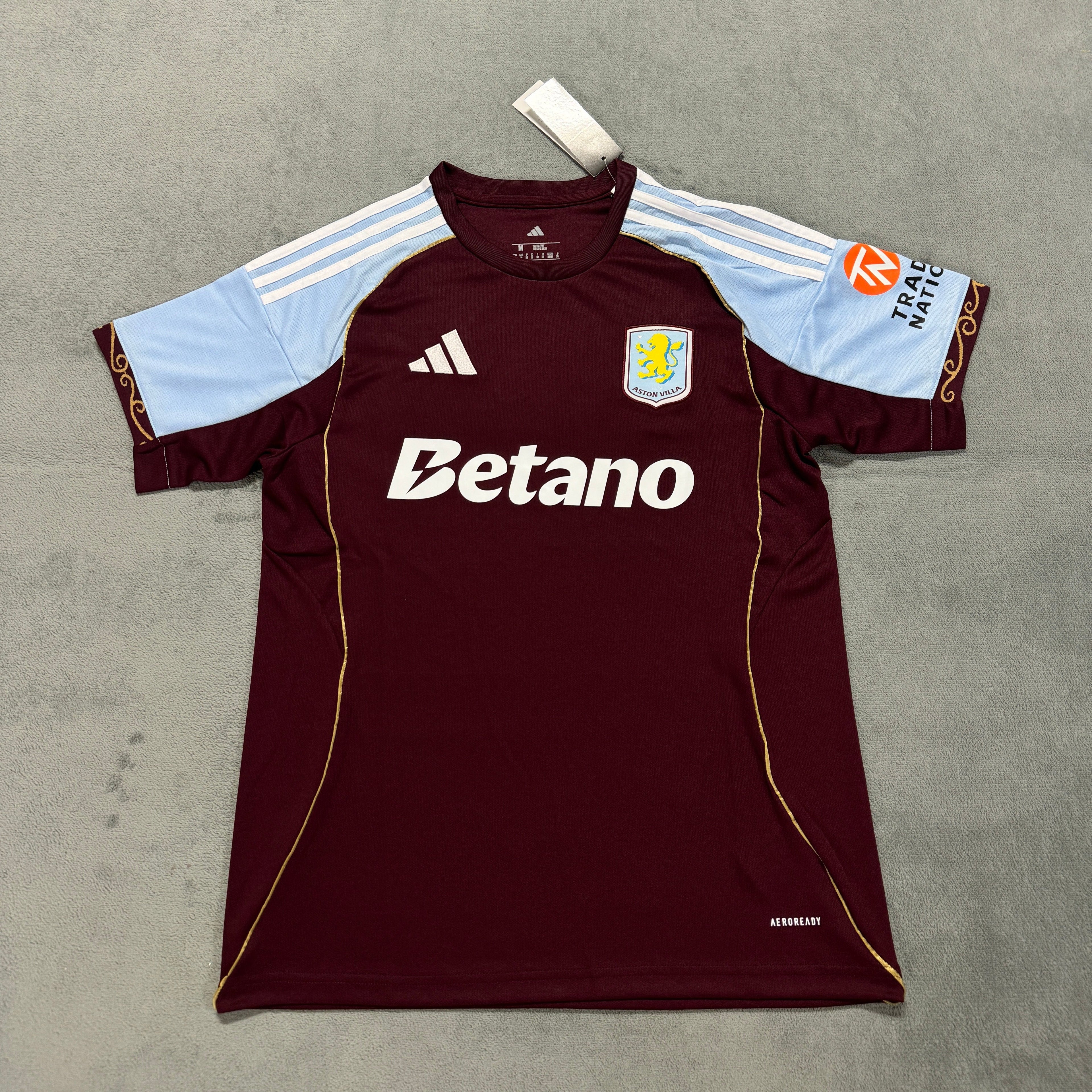 Maillot Domicile Aston Villa 25-26 | Premier League Zone Jerseys MTL