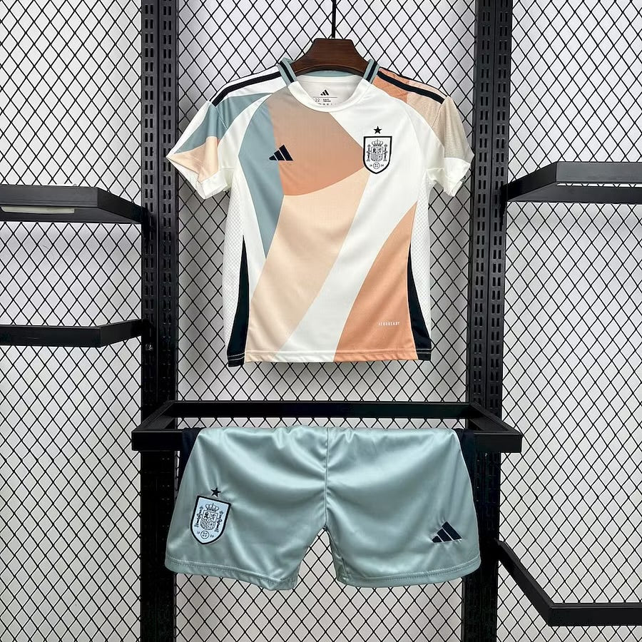 Maillot Espagne blanc 25-26 | Kit enfant