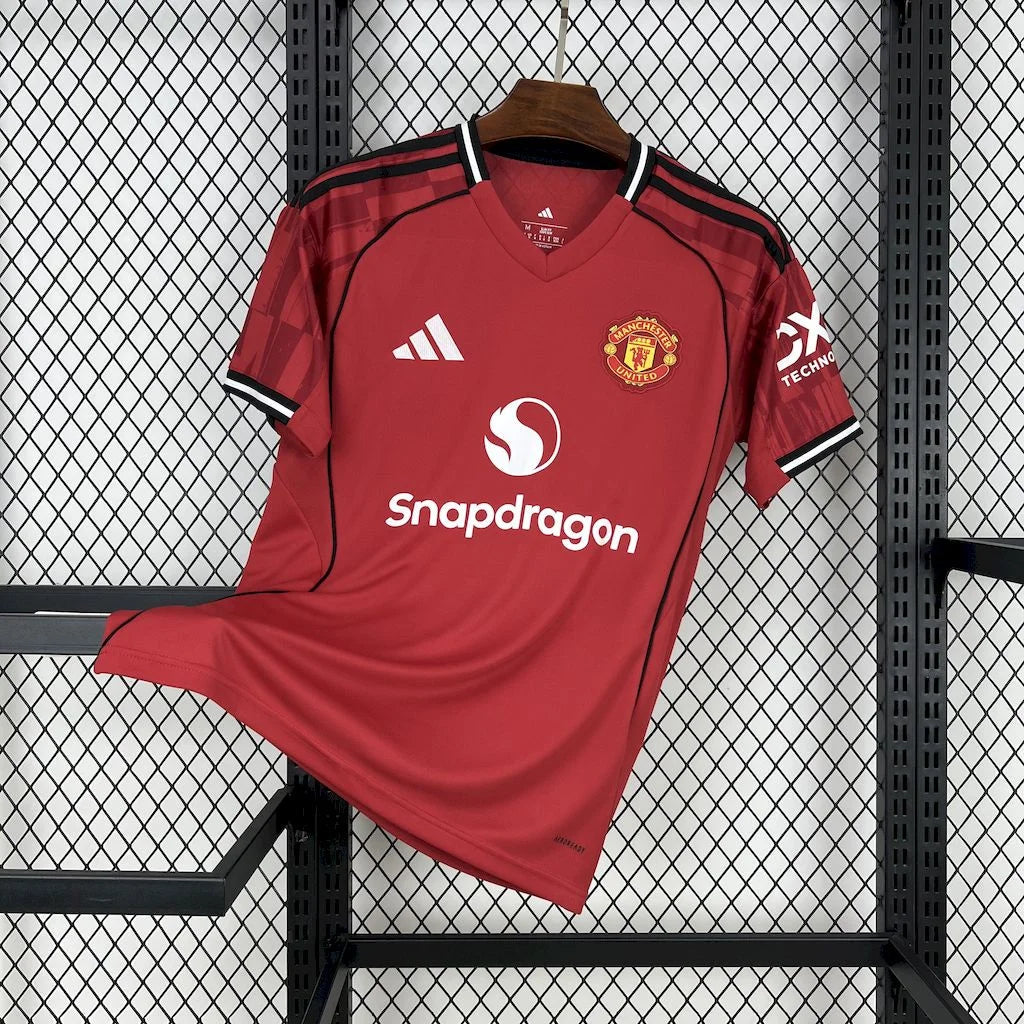 Maillot Domicile Manchester United 25-26 | Premier League Zone Jerseys MTL