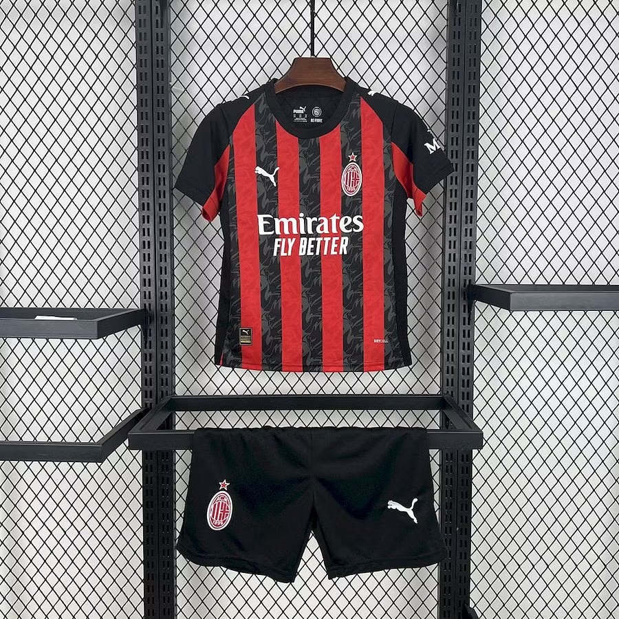Maillot Ac Milan 25-26 | Kit enfant