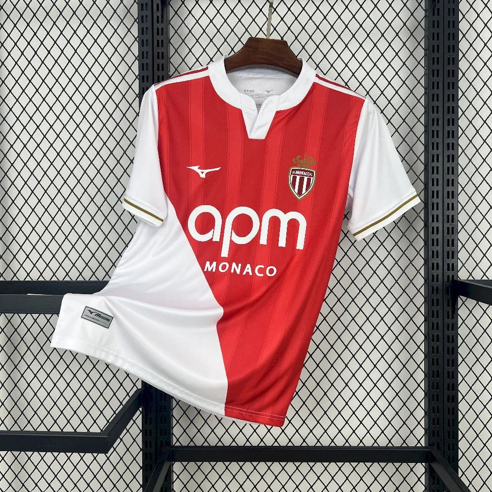 Maillot Domicile AS Monaco 25-26 | Ligue 1 Zone Jerseys MTL