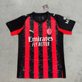 Maillot Domicile Ac Milan 25-26| Serie A Zone Jerseys MTL
