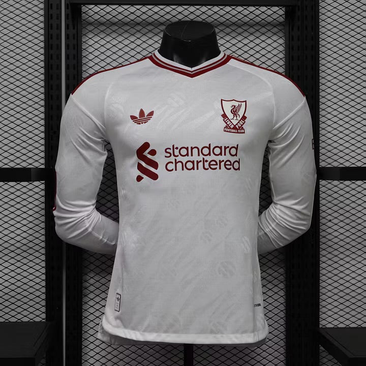 Maillot Liverpool extérieur 2026/27 | Manches longues
