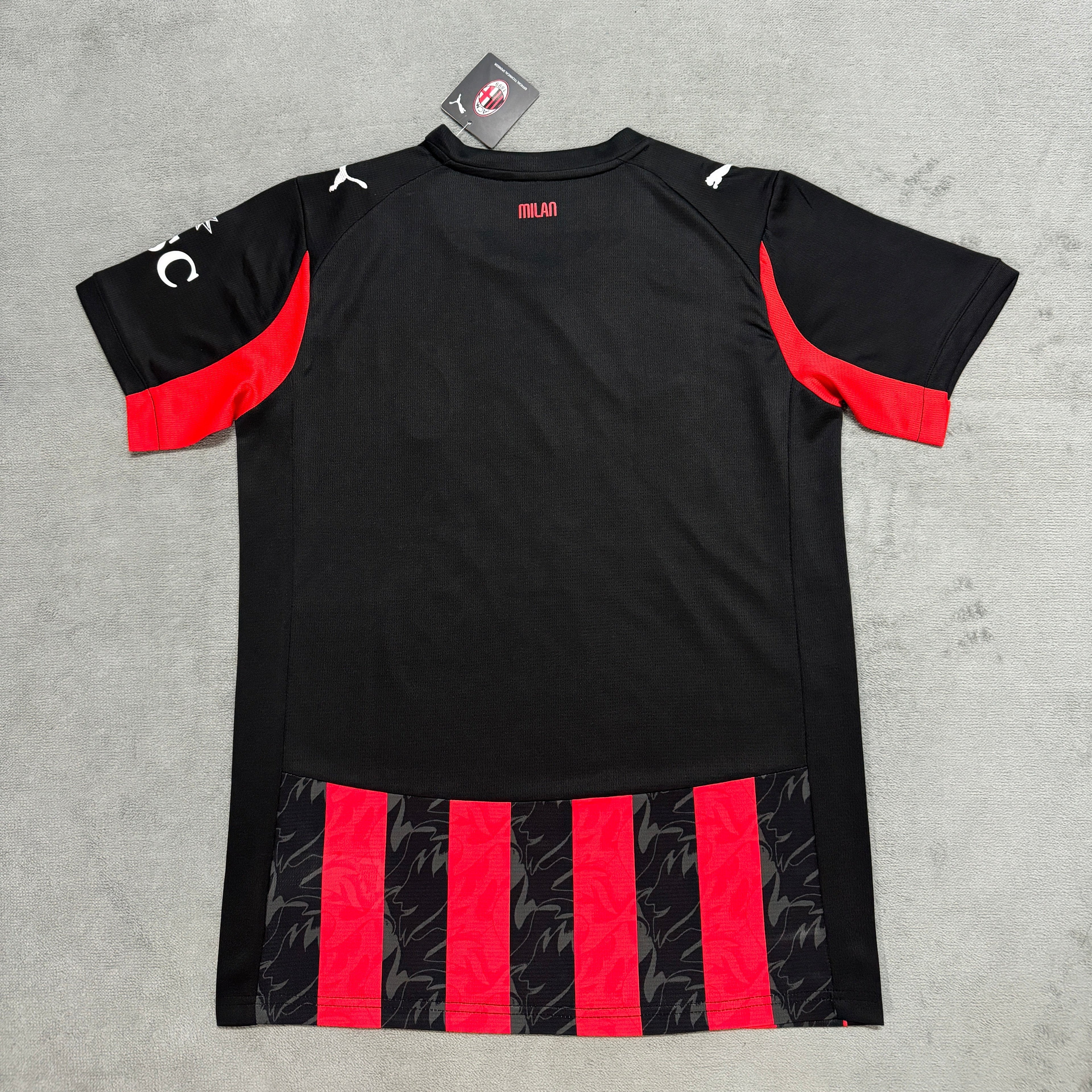 Maillot Domicile Ac Milan 25-26| Serie A Zone Jerseys MTL