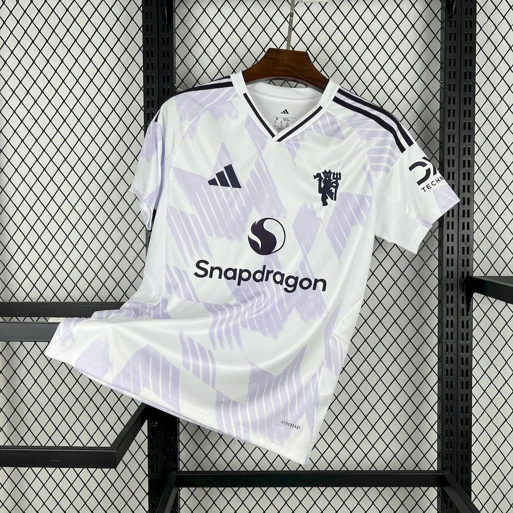 Maillot Extérieur Manchester United 25-26 | Premier League Zone Jerseys MTL
