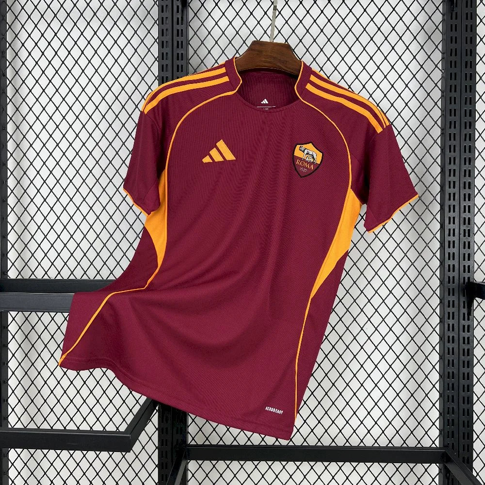 Maillot Domicile As Roma 25-26| Serie A Zone Jerseys MTL